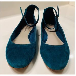 Treasure & Bond Ballet Flats with Ankle Strap
